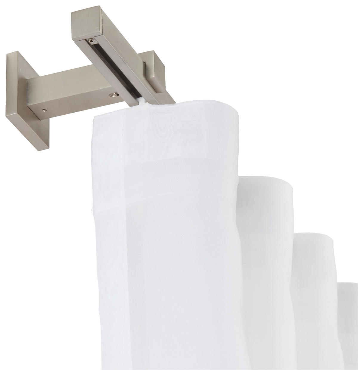 TYČ NA ZÁVĚSY A PŘÍSLUŠENSTVÍ  240 cm - barvy nerez oceli, Design, kov (240cm) - Homeware