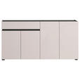 SIDEBOARD  160,2/80,1/42,6 cm 1 Schublade(n)  - Kaschmir/Anthrazit, Design, Holzwerkstoff/Kunststoff (160,2/80,1/42,6cm) - Voleo