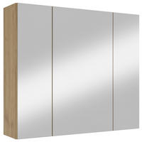 SPIEGELSCHRANK 80/70/20 cm  - Eiche Artisan, MODERN, Glas/Holzwerkstoff (80/70/20cm) - MID.YOU