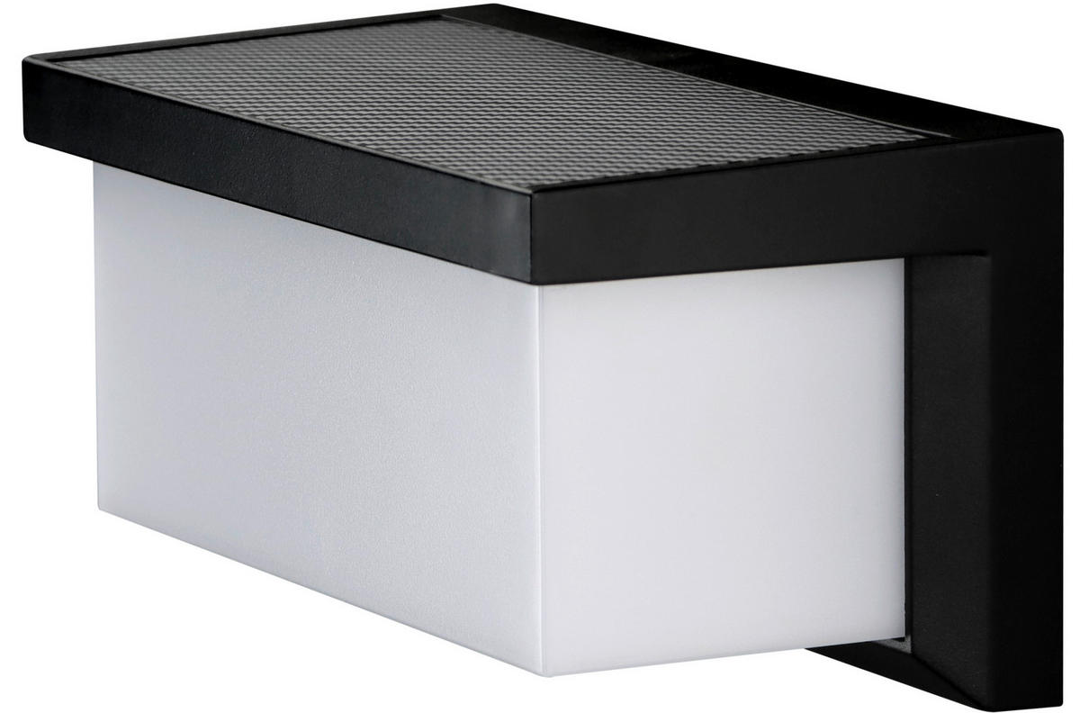 AUßENWANDLEUCHTE SALM 20/10,2/10,6 cm   - Anthrazit, Design, Kunststoff/Metall (20/10,2/10,6cm) - Globo