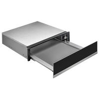 WÄRMESCHUBLADE  - Edelstahlfarben/Schwarz, Basics, Glas/Metall (59,4/14/53,5cm) - Dieter Knoll