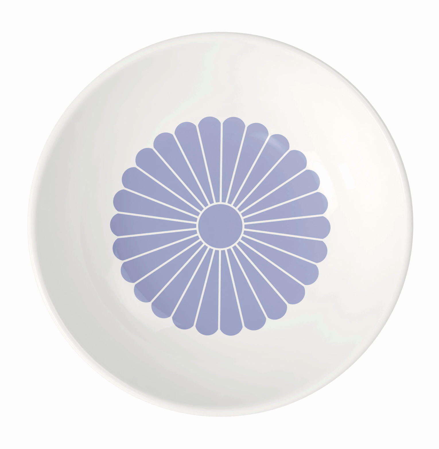 Villeroy & Boch Dessertschale Fleur Bleu Weiß, Hellblau 4 cm