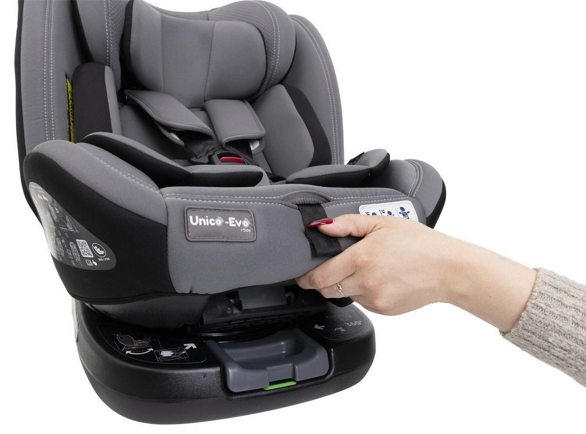 KINDERAUTOSITZ  - Schwarz/Grau, Basics (46/54/69/44cm) - Chicco