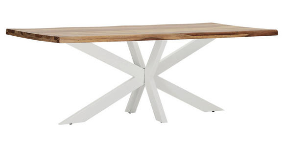 TISCHPLATTE      - Sheeshamfarben, Design, Holz (220/100/5cm) - Landscape