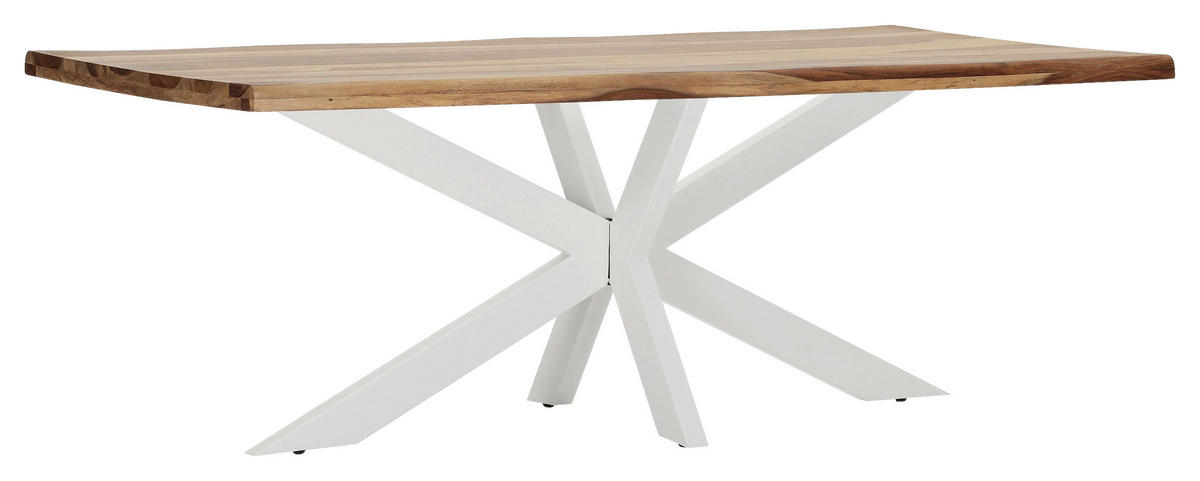 TISCHPLATTE Sheeshamfarben   - Sheeshamfarben, Design, Holz (220/100/5cm) - Landscape