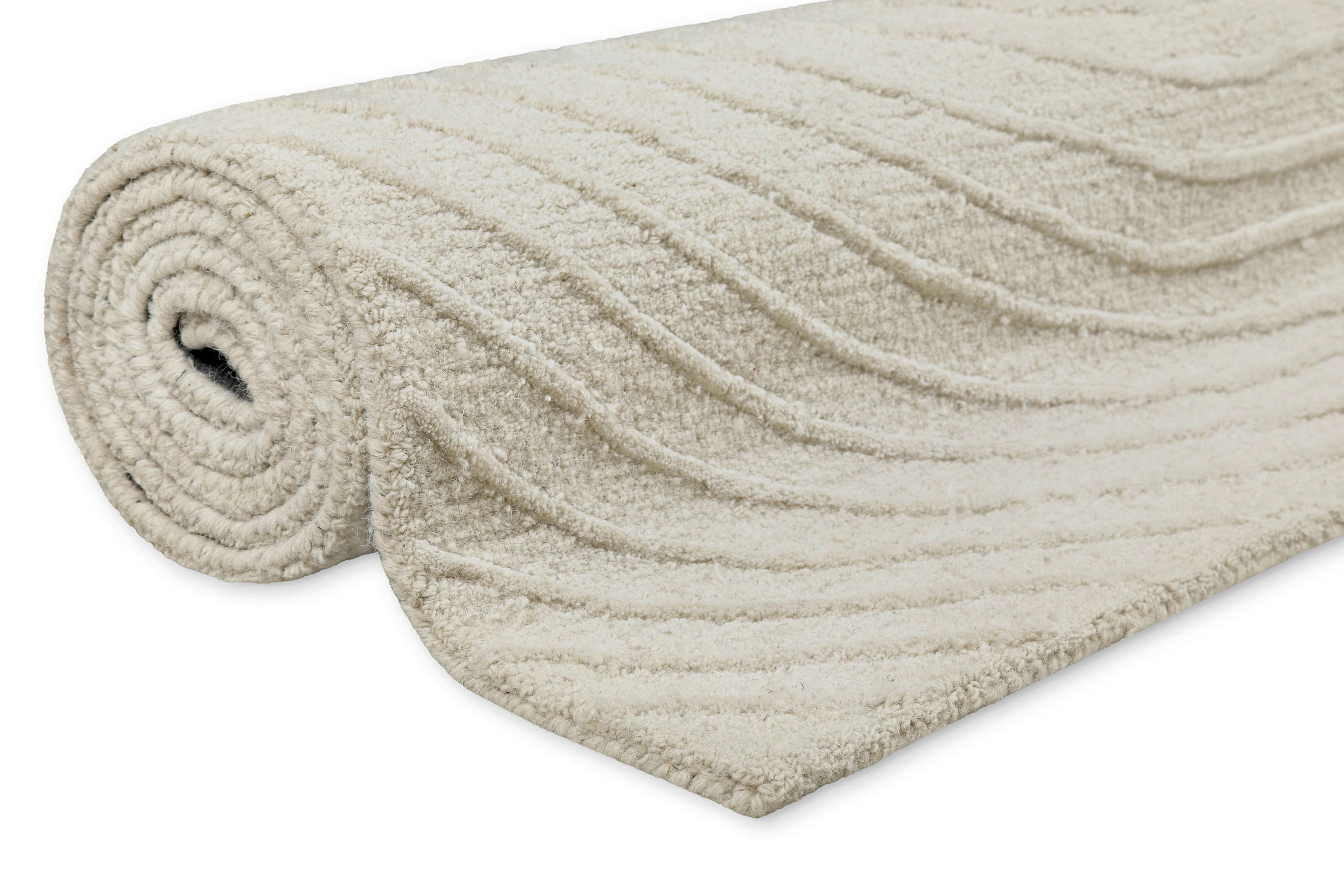 Thumbnail - Wecon Home Läufer Hamptons Nineteen, Creme, Textil, Kreise, rechteckig, 80x230 cm, Oeko-Tex® Standard 100, für Fußbodenh...