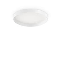 LED-DECKENLEUCHTE Bianco 45/7,8 cm   - Weiß, Basics, Kunststoff/Metall (45/7,8cm) - Ideal Lux