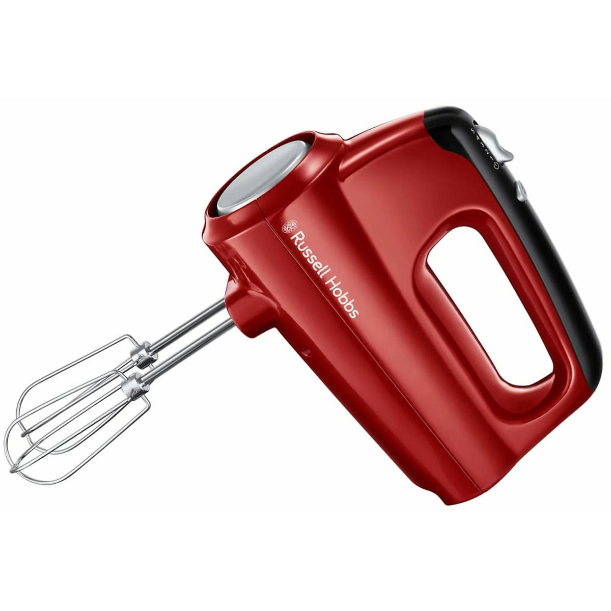 HANDMIXER  - Rot/Schwarz, Basics, Kunststoff (8,5/15,9/19,6cm) - Russel Hobbs