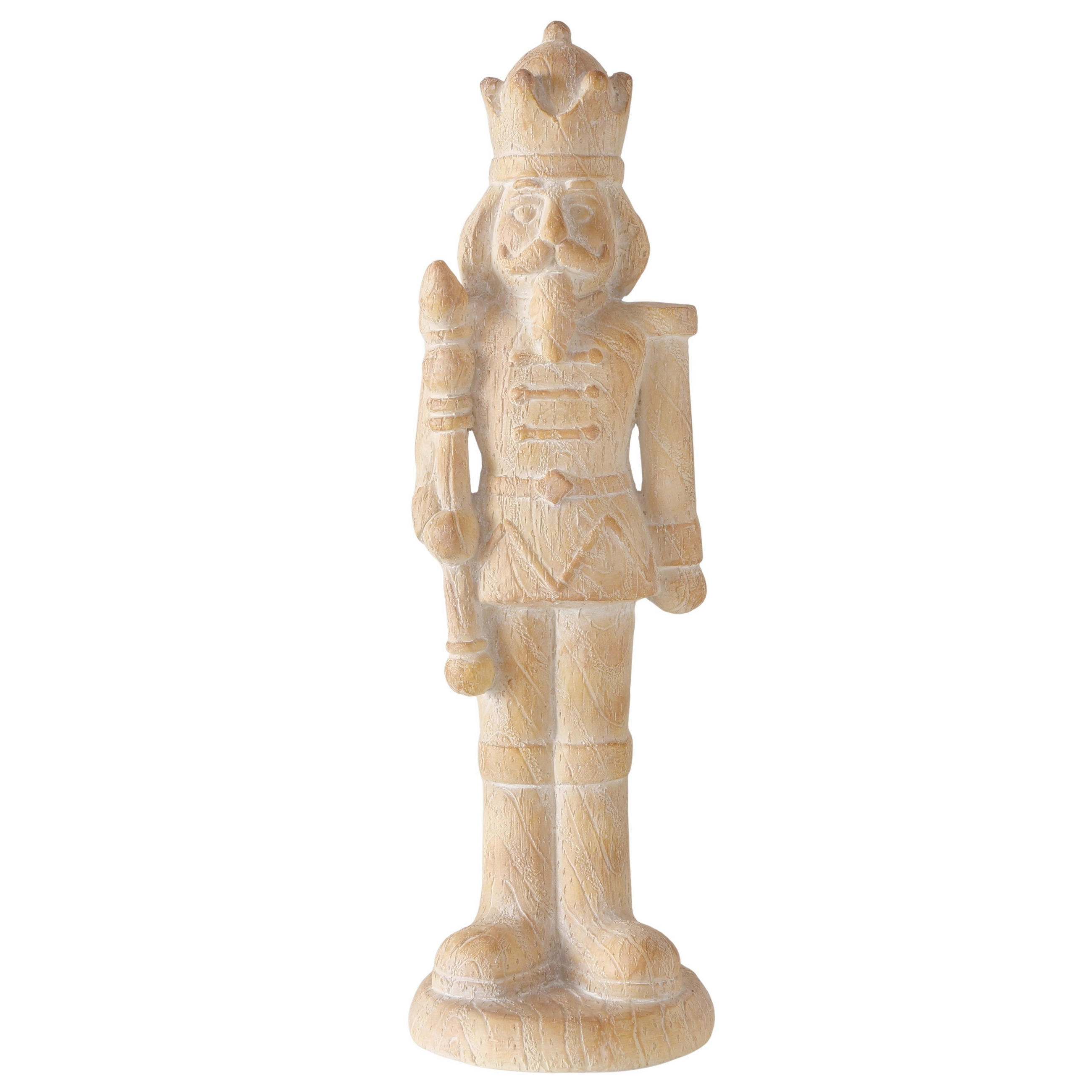 NUSSKNACKERFIGUR  - Beige, Basics, Stein (19/60cm) - Boltze Home