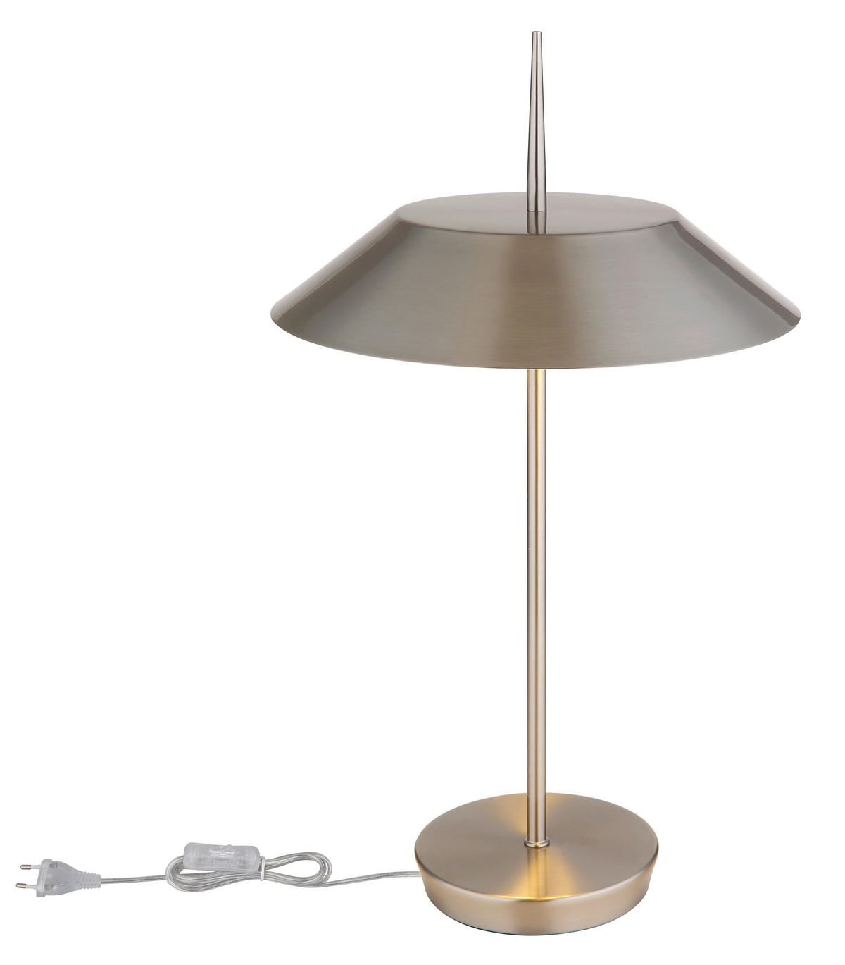 NAMIZNA SVETILKA        30/52 cm       - barve niklja, Basics, kovina (30/52cm) - Globo