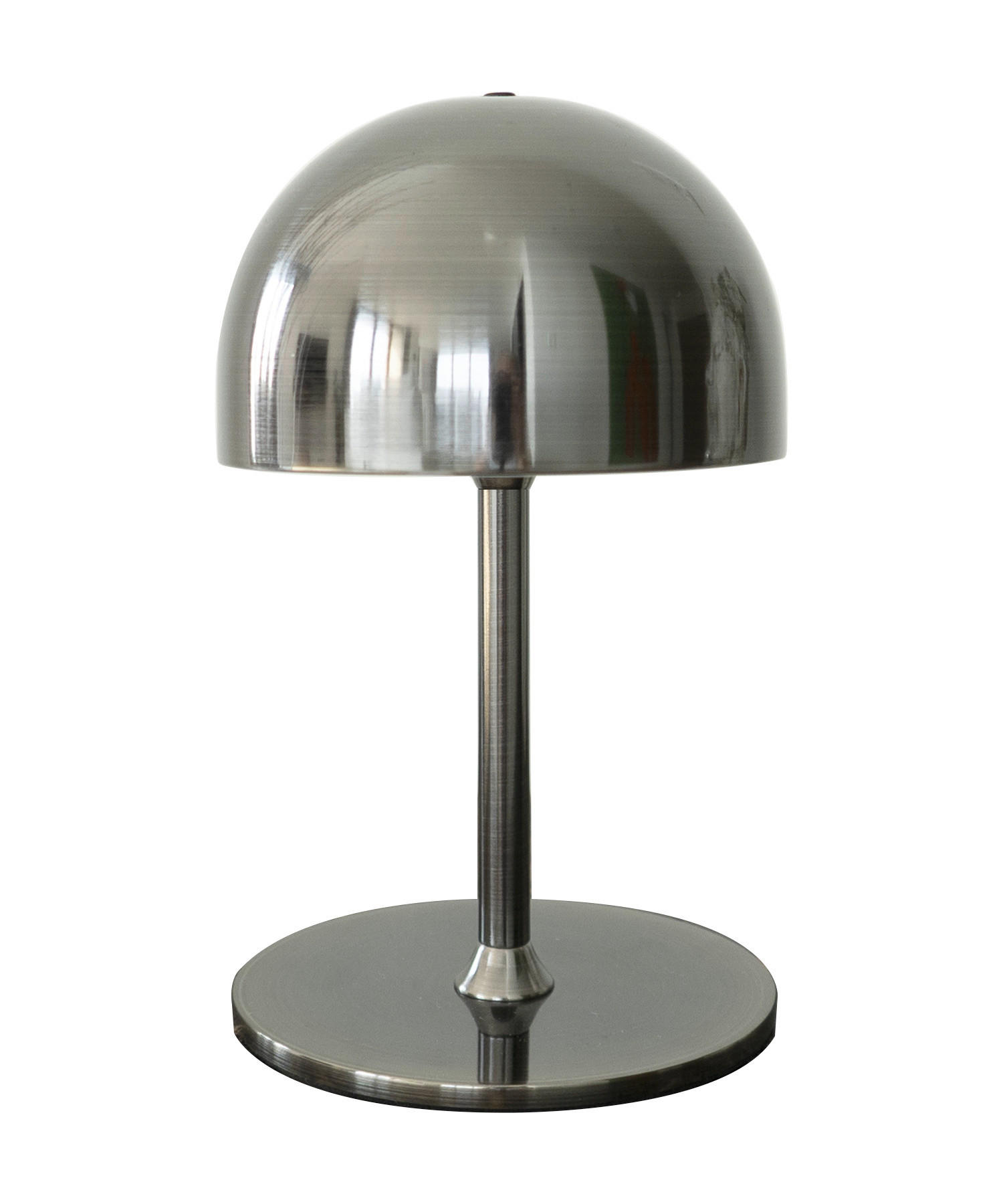AKKU-TISCHLEUCHTE Living 11,5/22 cm - Schwarz Hochglanz, Trend, Metall (11,5/22cm)