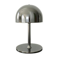 AKKU-TISCHLEUCHTE Living 11,5/22 cm   - Schwarz Hochglanz, Trend, Metall (11,5/22cm)