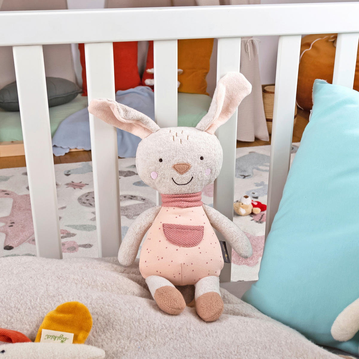 SPIELUHR 14/30/8 cm  - Hellbraun/Beige, Basics, Holz/Textil (14/30/8cm) - Sigikid