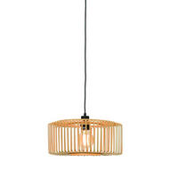 HÄNGLAMPA GOOD&MOJO  40/20 cm  - naturfärgad, Trend, trä (40/20cm) - Good & Mojo