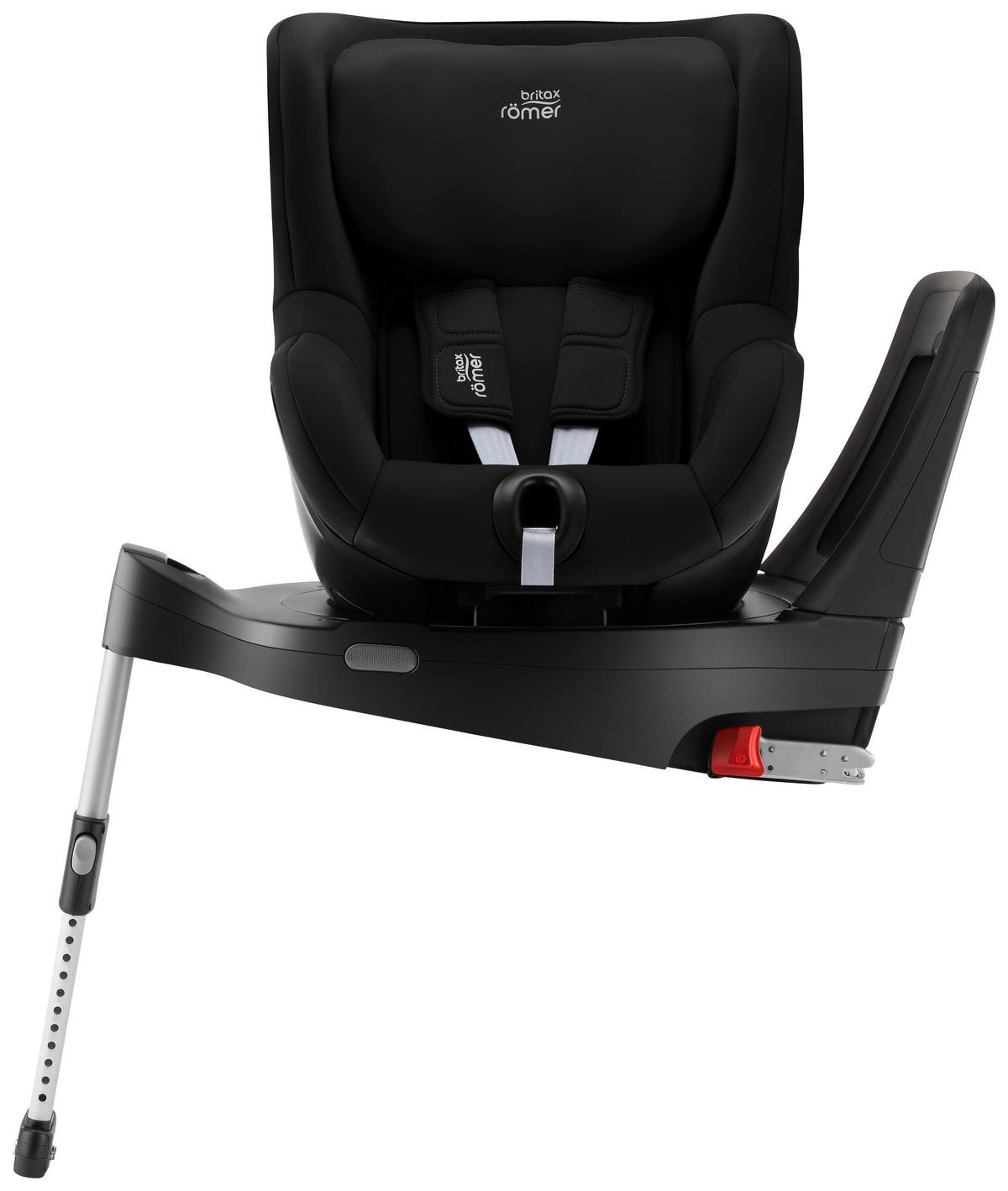 REBOARDER-KINDERSITZ DUALFIX PRO M  - Schwarz, Basics (44/48/74cm) - Britax Römer