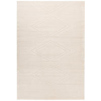 KOBEREC TKANÝ NA PLOCHO, 120/170 cm, bílá - bílá, Konvenční, textil (120/170cm)