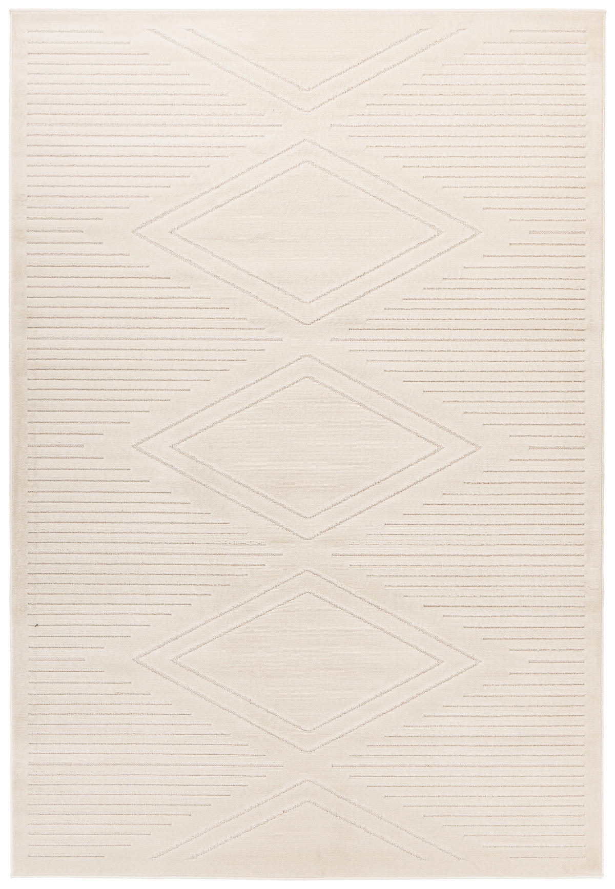 KOBEREC TKANÝ NA PLOCHO, 120/170 cm, bílá - bílá, Konvenční, textil (120/170cm)