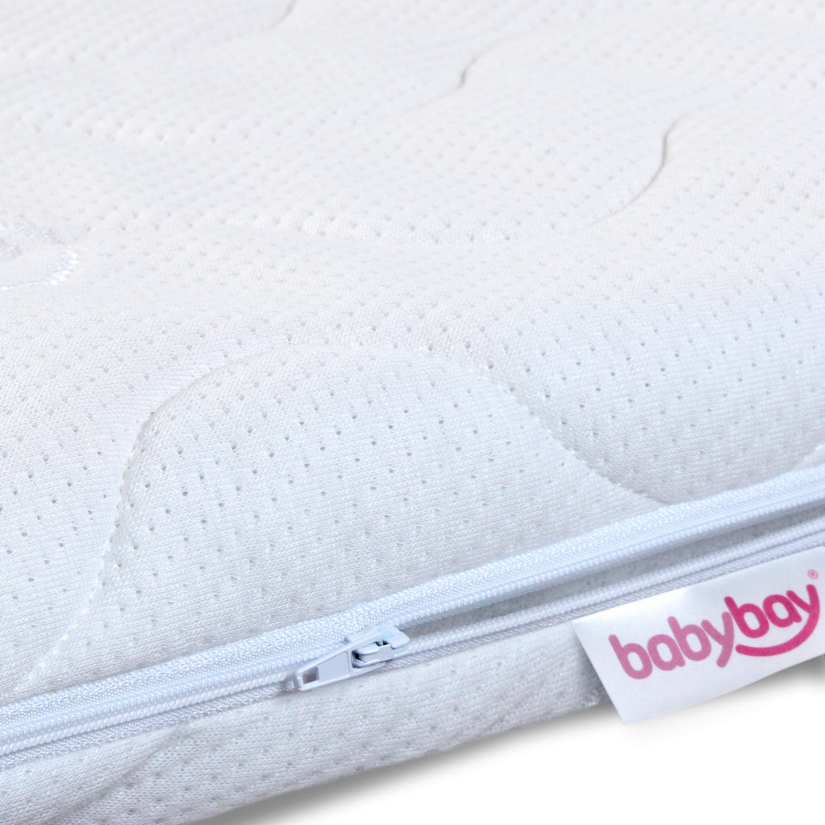 BEISTELLBETTMATRATZE 89/49,5/6 cm  - Basics, Textil (89/49,5/6cm) - Babybay
