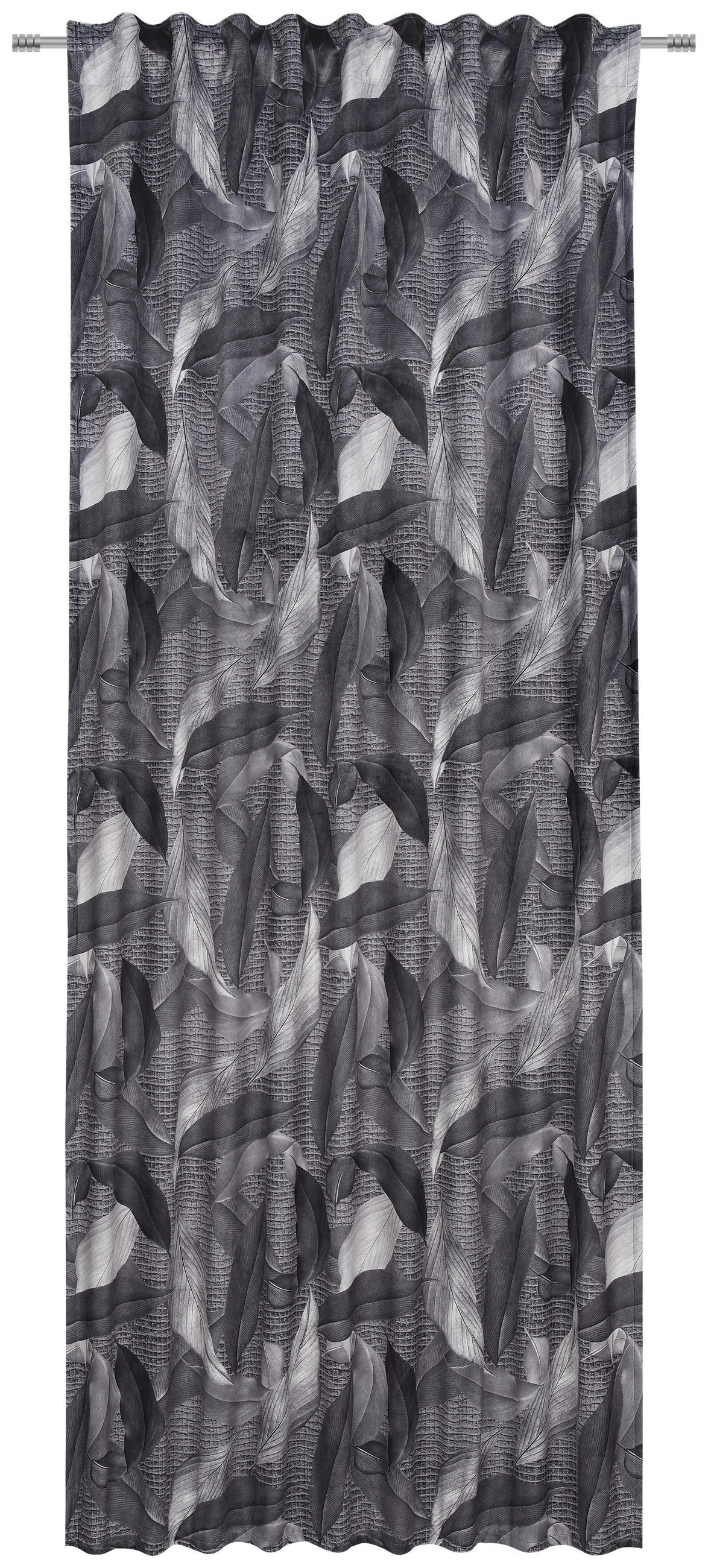 FERTIGVORHANG   135/245 cm   - Anthrazit, Design, Textil (135/245cm) - Esposa