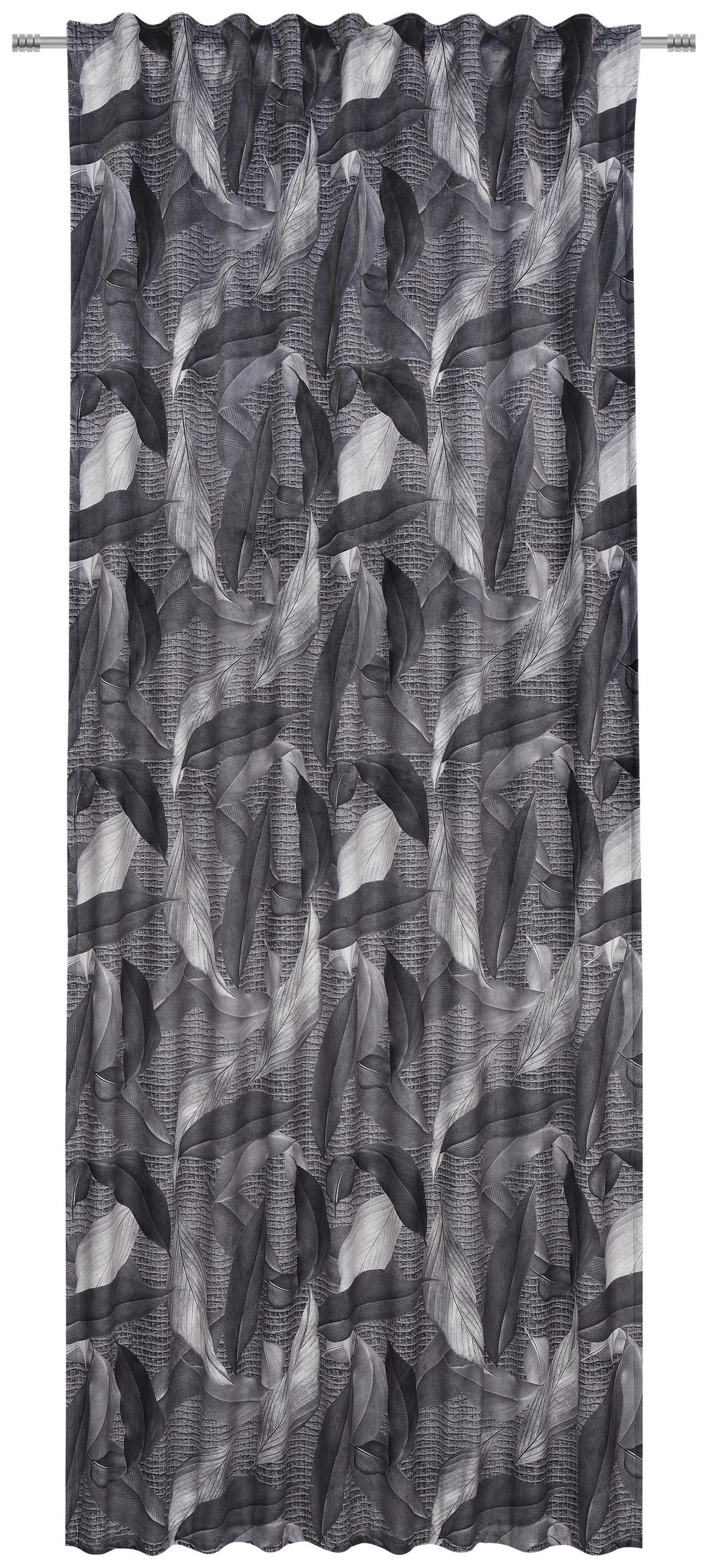 FERTIGVORHANG   135/245 cm   - Anthrazit, Design, Textil (135/245cm) - Esposa
