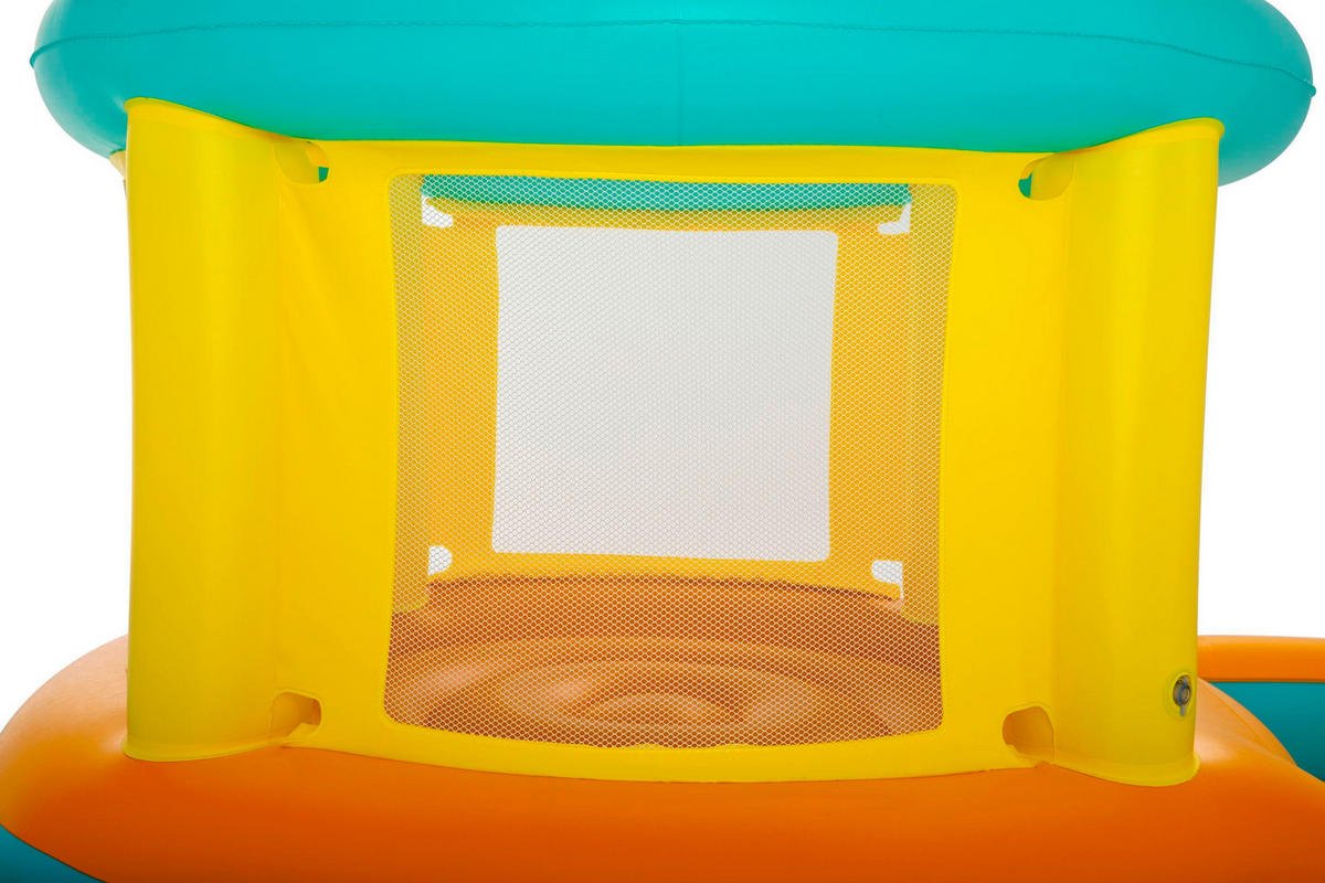 LEKSAKSPOOL 239/142/102 cm  - orange/ljusgrön, Klassisk, plast (239/142/102cm) - Bestway