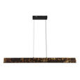 LED-HÄNGELEUCHTE Oxira 110/7/120 cm  - Multicolor/Schwarz, Design, Kunststoff/Metall (110/7/120cm) - Dieter Knoll