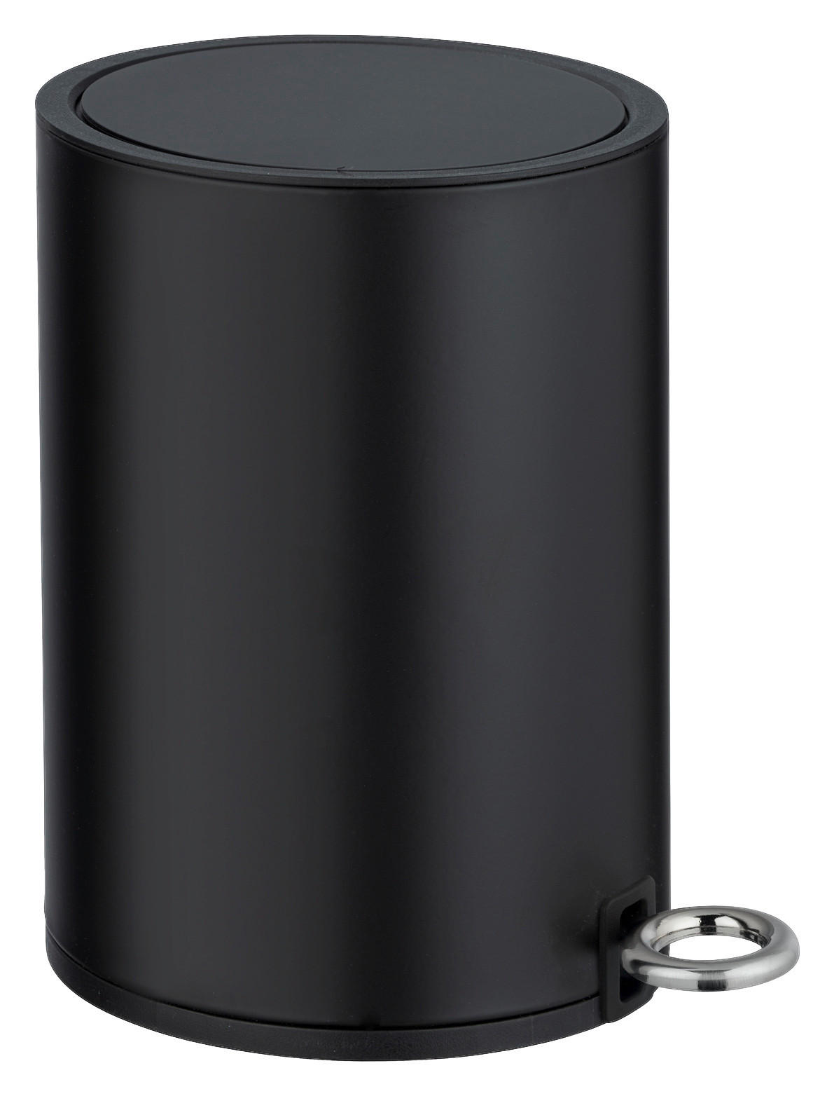 TRETEIMER Monza  - Schwarz, Basics, Kunststoff/Metall (18,5/25,5/18,5cm) - Wenko