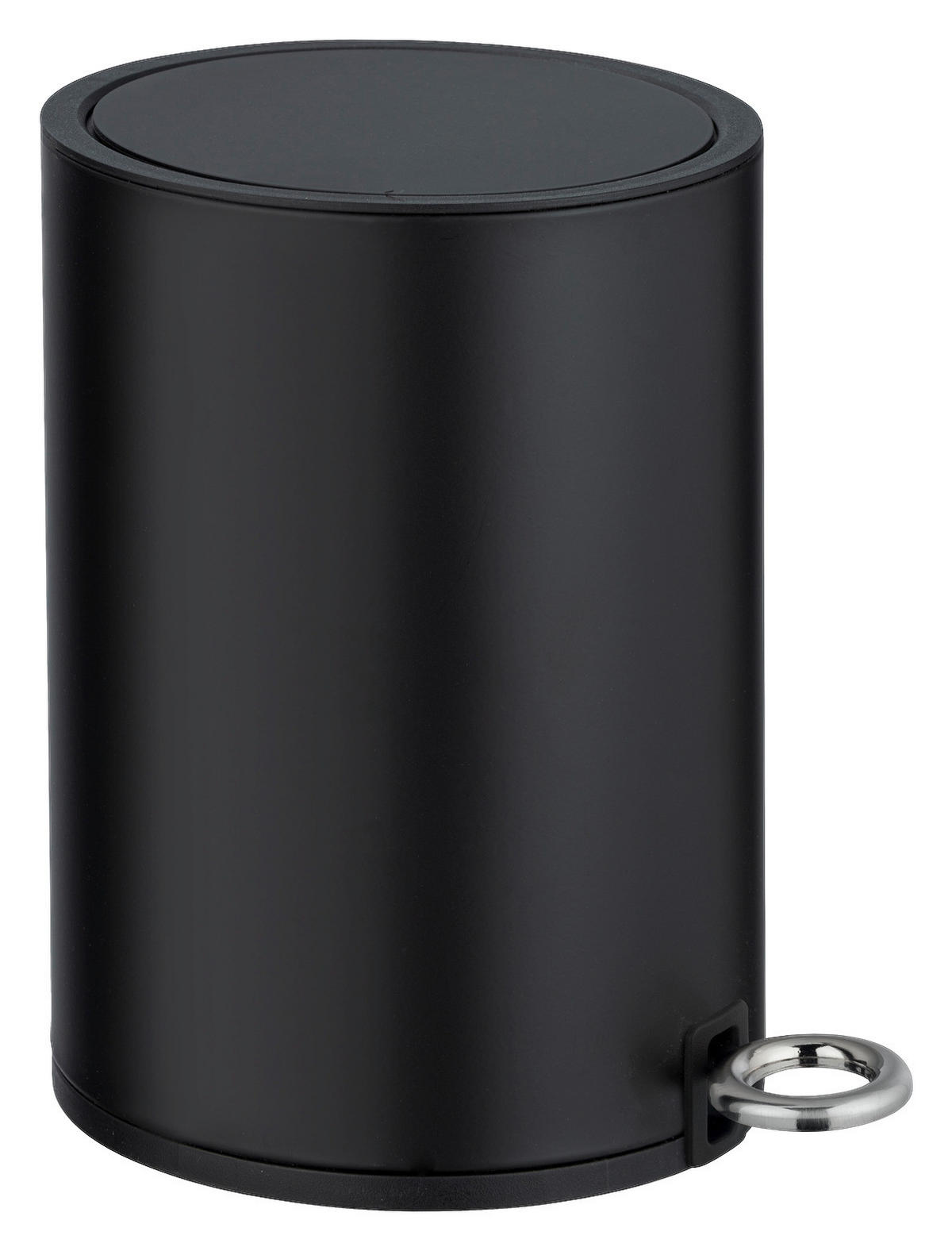 TRETEIMER Monza  - Schwarz, Basics, Kunststoff/Metall (18,5/25,5/18,5cm) - Wenko