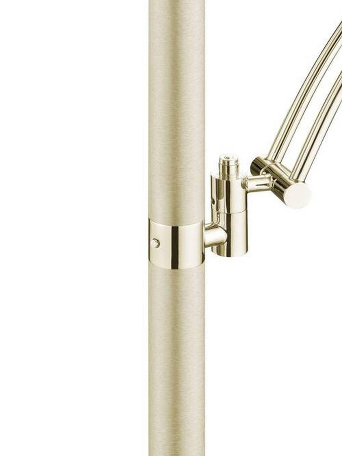 STOJACÍ LED SVÍTIDLO, 31/21/182 cm - šampaňská, Basics, kov (31/21/182cm) - Hell