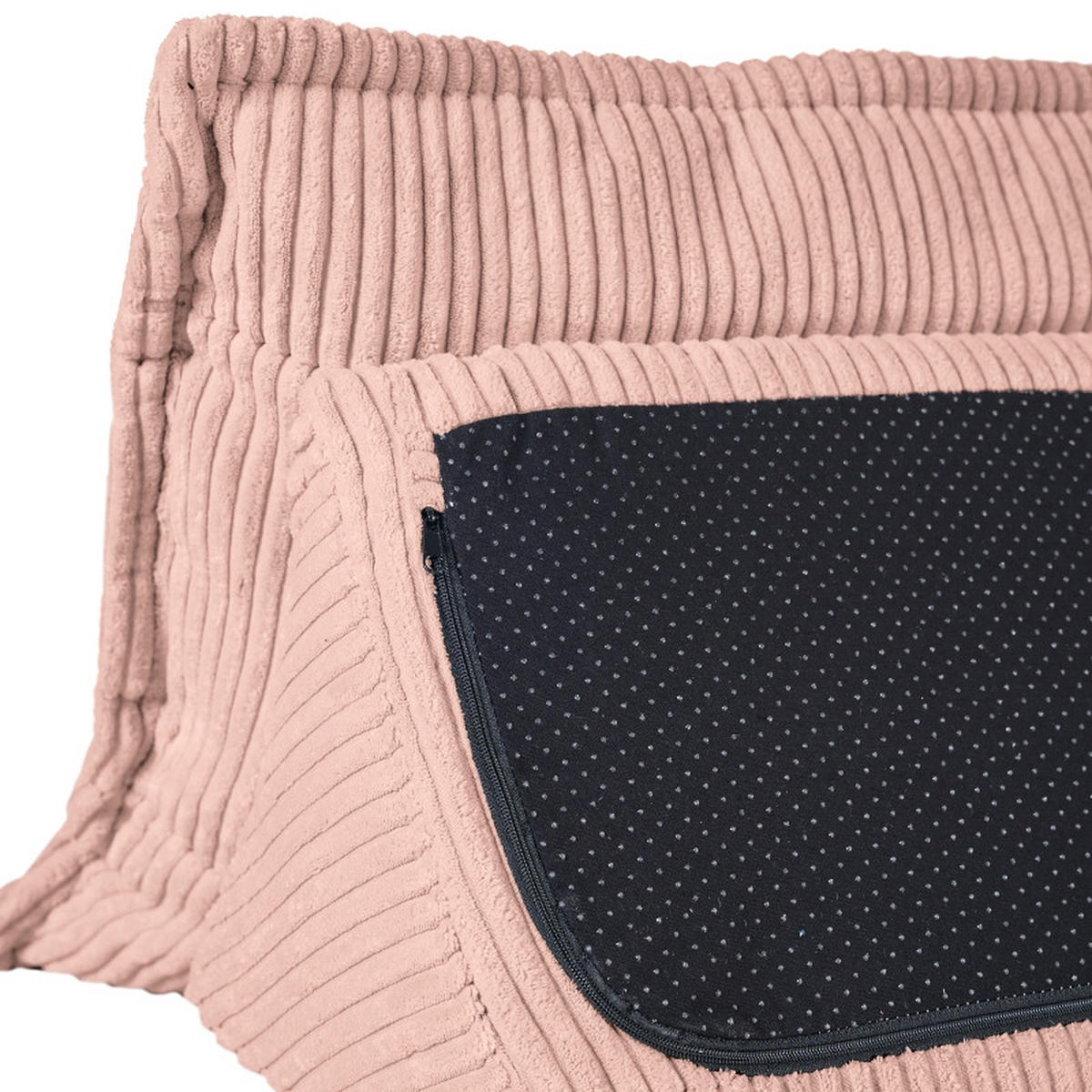 RÜCKENKISSEN   83/25/42 cm  - Flieder, Modern, Textil (83/25/42cm) - Trendmanufaktur
