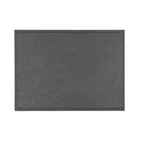 PODMETAČI ZA STOL crna , plastika, prirodni materijali  Troja  - crna, Basics, plastika/prirodni materijali (33/45cm) - ZICZAC