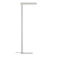 LED-STEHLEUCHTE 61/28/195 cm    - Klar/Chromfarben, KONVENTIONELL, Kunststoff/Metall (61/28/195cm) - Novel