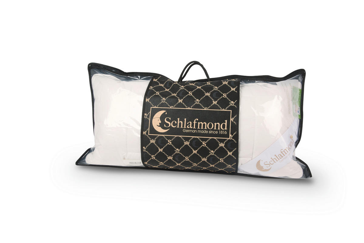 POLSTER 40/80 cm  SCHNEEWEISSCHEN  - Creme, KONVENTIONELL, Textil (40/80cm) - Schlafmond
