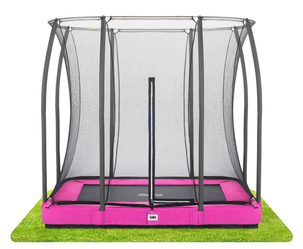 Trampolin Salta Comfort Ground Salta Comfort Edition Ground  - Pink, Basics, Metall (214/153cm) - Salta