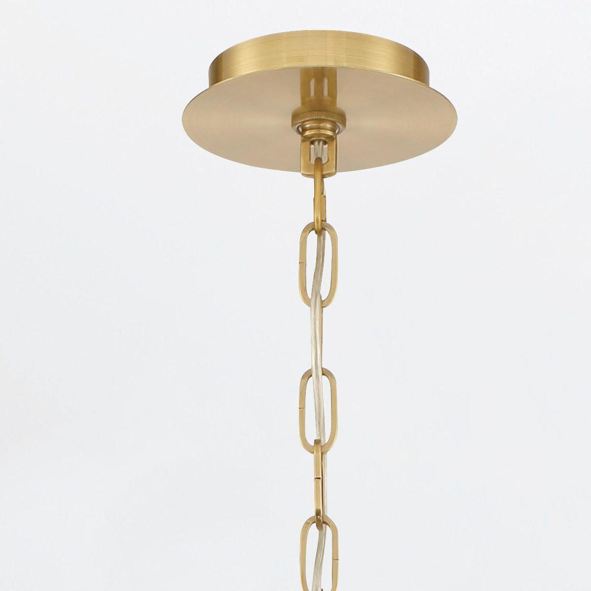 PENDELLEUCHTE 71/68,5 cm    - Messingfarben, Konventionell, Glas/Metall (71/68,5cm) - Elstead Lighting