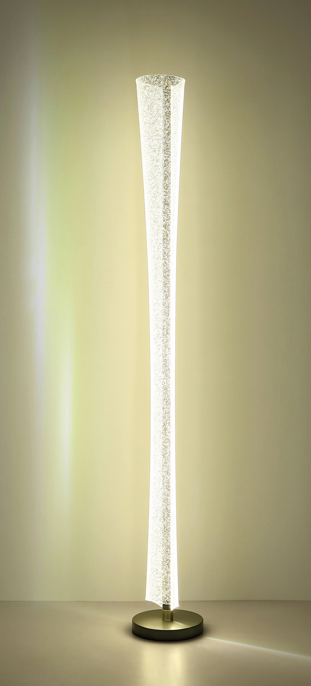 LED-STEHLEUCHTE 20/155 cm    - Klar/Anthrazit, Design, Kunststoff/Metall (20/155cm) - Globo
