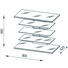 TV-RACK in Klar, Schwarz - Klar/Schwarz, KONVENTIONELL, Glas/Metall (80/66/42,5cm) TV-RACK in Klar, Schwarz - Klar/Schwarz, KONVENTIONELL, Glas/Metall (80/66/42,5cm)