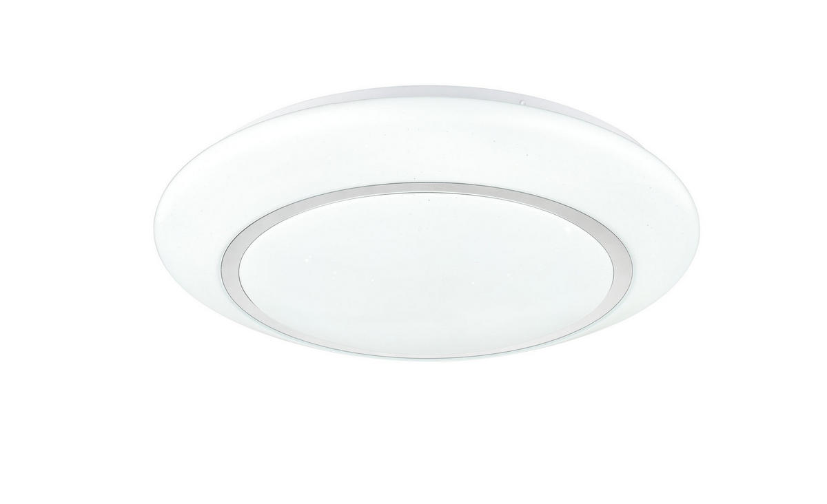 LED-DECKENLEUCHTE Rainbow  Smart 50/9 cm   - Weiß, LIFESTYLE, Kunststoff/Metall (50/9cm) - Novel