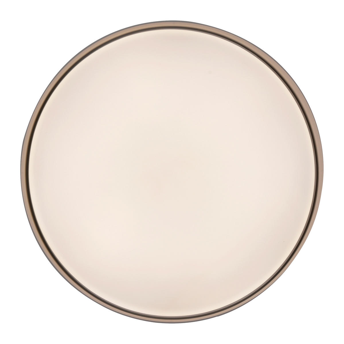 LED-DECKENLEUCHTE SW TAVOLI 49/49/7,3 cm   - Sandfarben, KONVENTIONELL, Kunststoff/Metall (49/49/7,3cm) - Schöner Wohnen