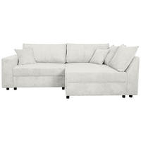 ROHOVÁ SEDAČKA, textil, prírodná farba - čierna/prírodná farba, Konventionell, textil/plast (245/153cm) - Carryhome