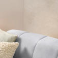 ECKSOFA in Chenille Silberfarben  311/167 cm  - Silberfarben/Schwarz, Design, Textil/Metall (311/167cm) - Xora