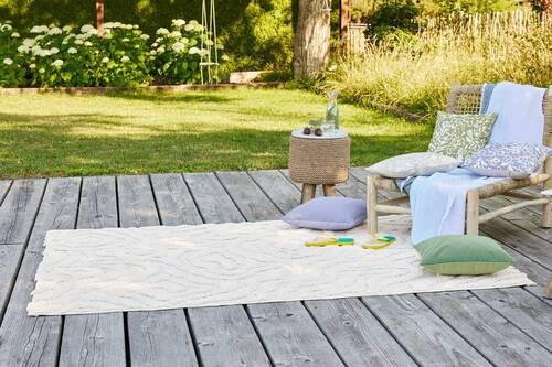 OUTDOORTEPPICH 80/150 cm Soul Jack Creme  - Creme, KONVENTIONELL, Textil (80/150cm) - Esprit