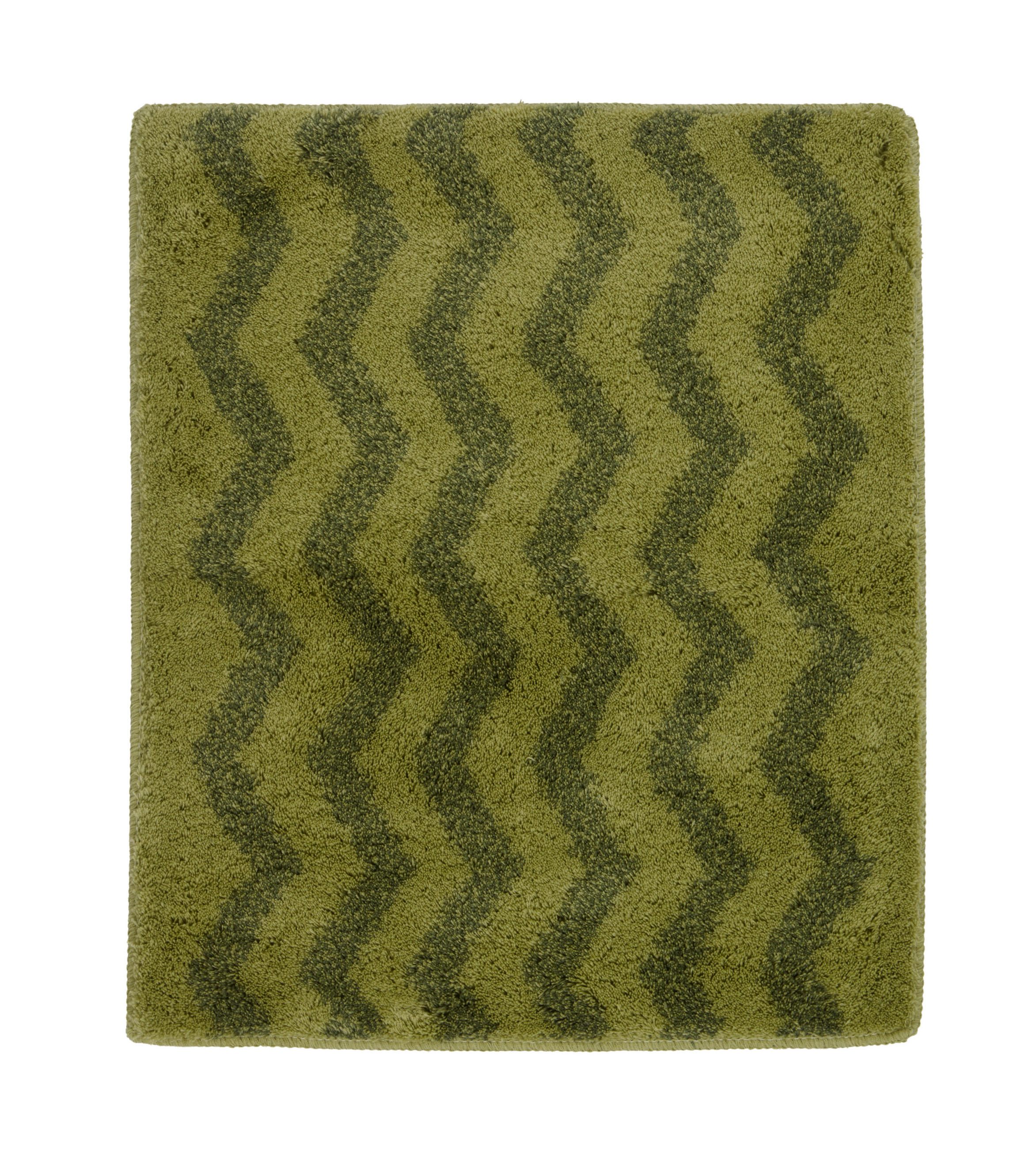 BADTEPPICH Hellgrün  - Hellgrün, Design, Kunststoff/Textil (55/65/2cm) - Kleine Wolke