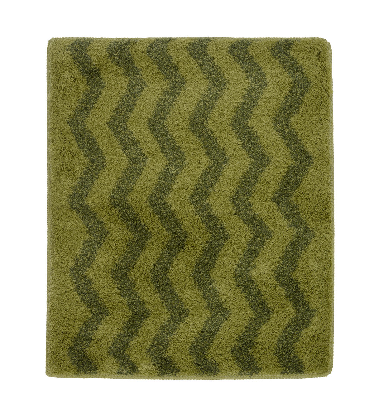 BADTEPPICH Hellgrün  - Hellgrün, Design, Kunststoff/Textil (55/65/2cm) - Kleine Wolke