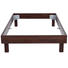 BETTRAHMEN - Dunkelbraun, Design, Holz (120/200cm) - Carryhome BETTRAHMEN - Dunkelbraun, Design, Holz (120/200cm) - Carryhome