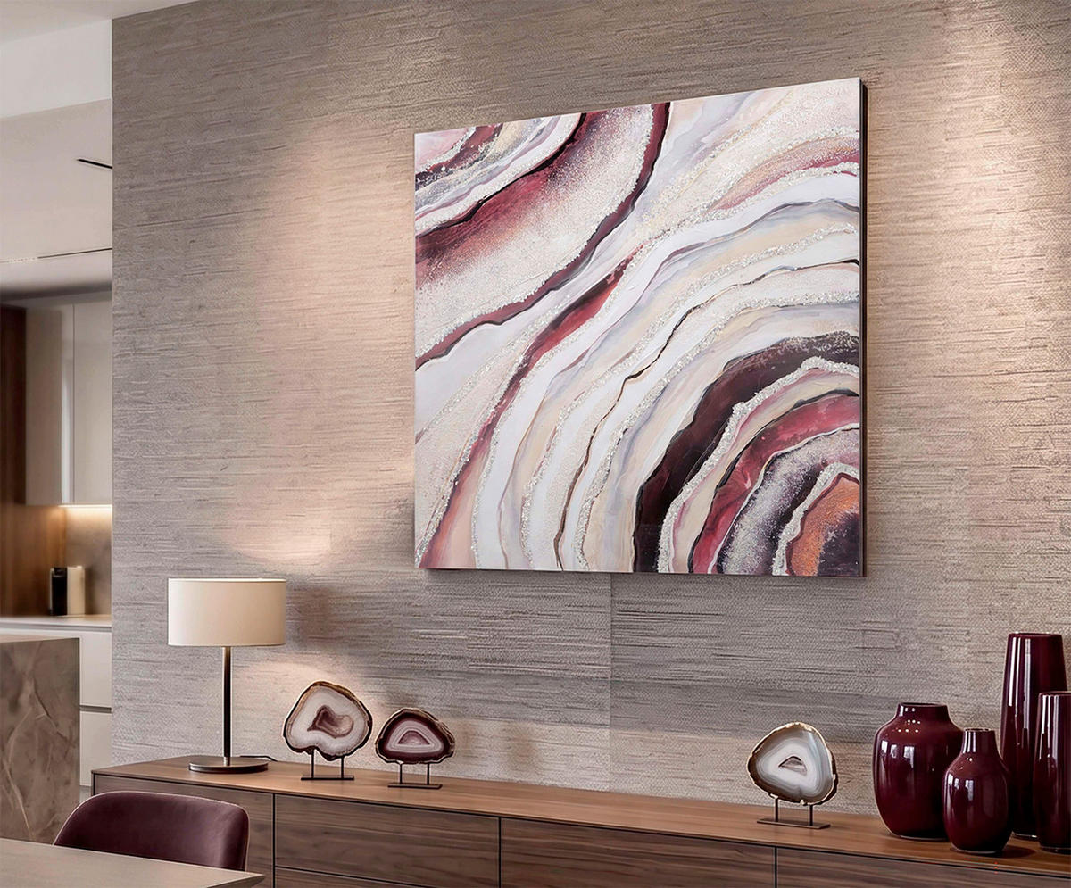 LEINWANDBILD Multicolor  - Multicolor, Basics, Holz/Textil (80/80/2.8cm)