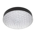 LED-DECKENLEUCHTE 50/12 cm   - Klar/Schwarz, Trend, Kunststoff (50/12cm) - Novel