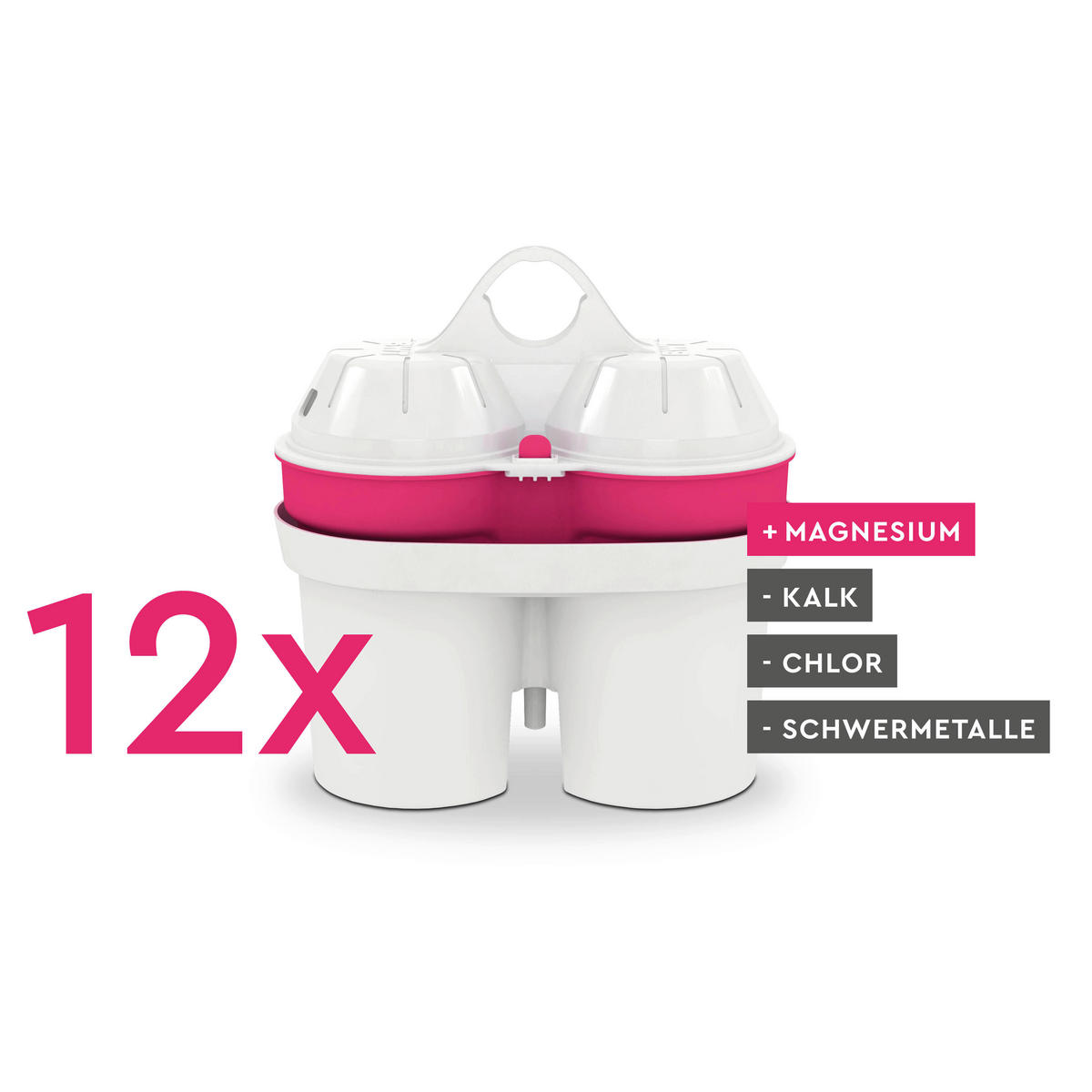 FILTERKARTUSCHE 814530 Weiß  - Weiß, Basics, Kunststoff (0/0/0cm) - BWT