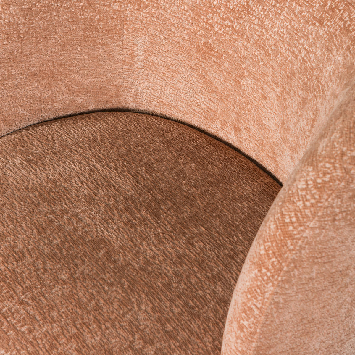 SESSEL in Chenille Naturfarben  - Naturfarben, Design, Textil (73/72/71cm) - Livetastic