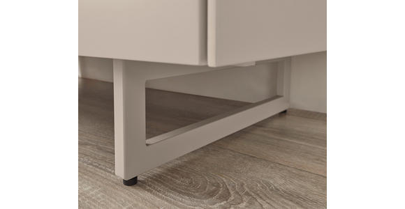 TV-ELEMENT Schwarz, Kaschmir  220/70/38 cm  - Kaschmir/Schwarz, MODERN, Holzwerkstoff/Metall (220/70/38cm) - Carryhome